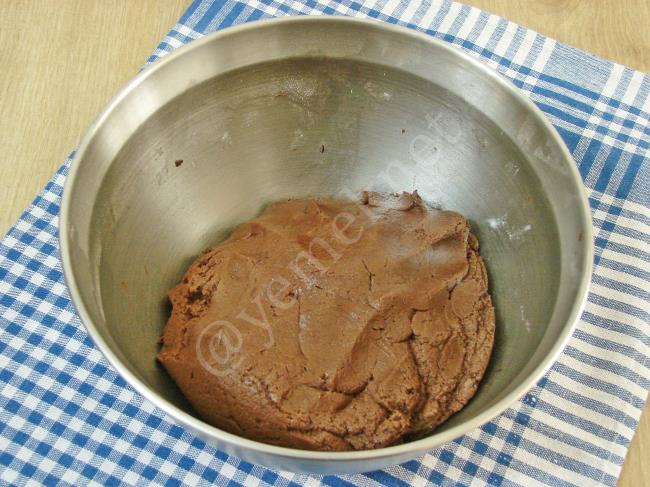 Bayatlamayan Kakaolu Kurabiye - Yapılışı (5/8) 