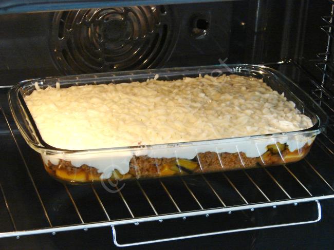 Beşamel Soslu Musakka - Yapılışı (13/16) 