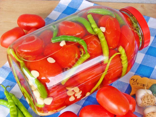 Kırmızı Domates Turşusu - Yapılışı (11/12) 