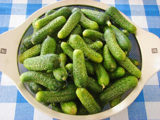 Kornişon Salatalık Turşusu - Yapılışı (2/12) 