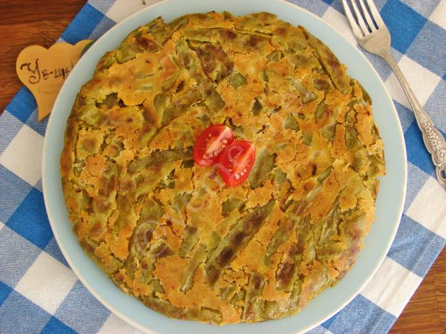 Mısır Unlu Fasulye Tava - Yapılışı (11/12) 