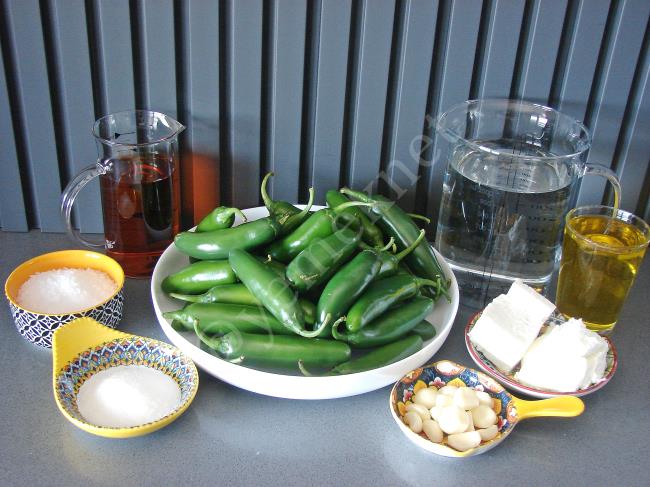 Peynir Dolgulu Jalapeno Biber Turşusu - Yapılışı (1/16) 