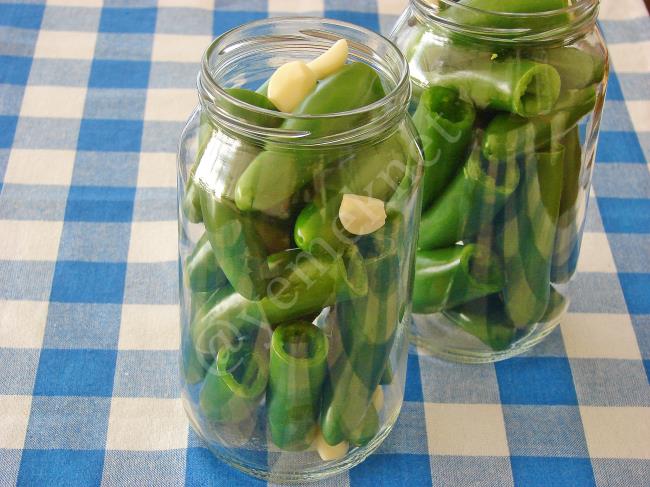 Peynir Dolgulu Jalapeno Biber Turşusu - Yapılışı (5/16) 