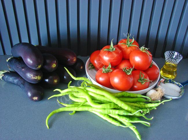 Şakşuka Konservesi - Yapılışı (1/12) 