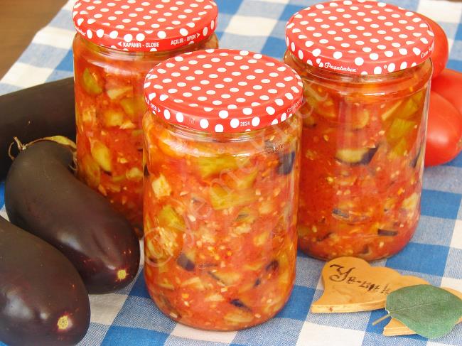 Şakşuka Konservesi - Yapılışı (12/12) 