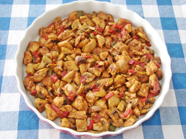 Fırında Beşamel Soslu Tavuk - Yapılışı (11/16) 