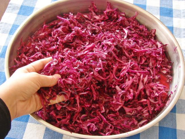 Hızlı Mor Lahana Turşusu - Yapılışı (5/12) 