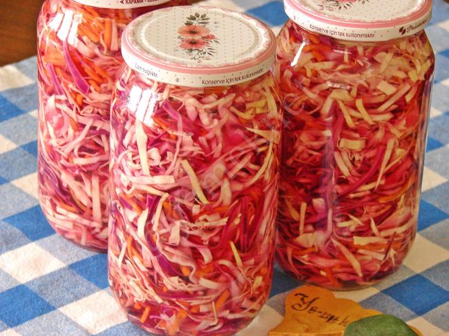 Karışık Lahana Turşusu - Yapılışı (11/12) 