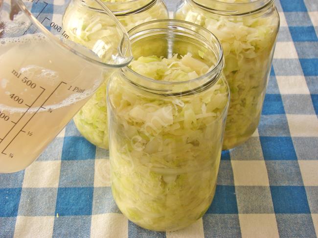 Lakto Fermente Lahana Turşusu - Yapılışı (8/12) 