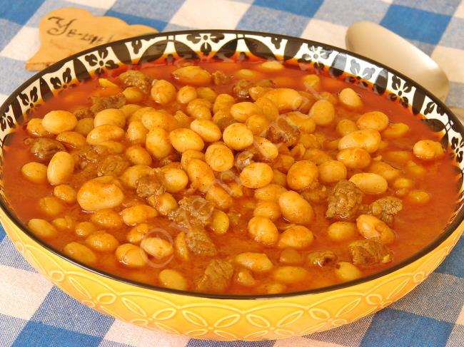 Lokanta Usulü Kuru Fasulye - Yapılışı (13/16) 