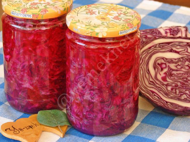 You Will Want to Make Jars and Jars of This Pickle Every Year: Mediterranean Pickled Red Cabbage Recipe