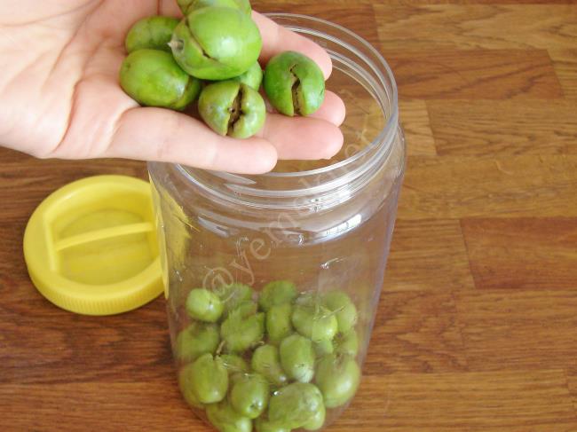 Kırma Yeşil Zeytin - Yapılışı (6/12) 