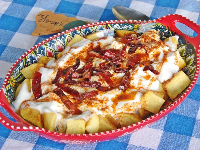 Patatesli Atom Meze - Yapılışı (12/12) 