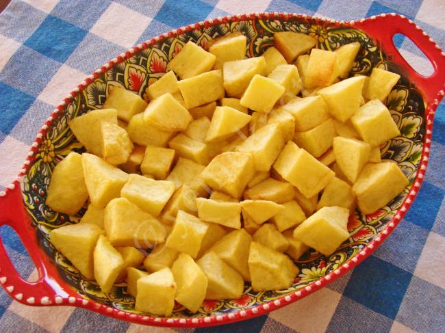 Patatesli Atom Meze - Yapılışı (9/12) 