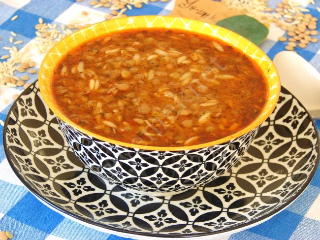 Şehriyeli Yeşil Mercimek Çorbası - Yapılışı (11/12) 