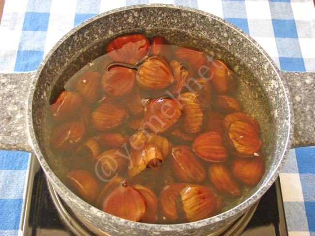 Kestane Reçeli - Yapılışı (3/12) 