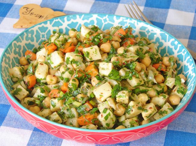 Nohutlu Kereviz Salatası - Yapılışı (10/12) 