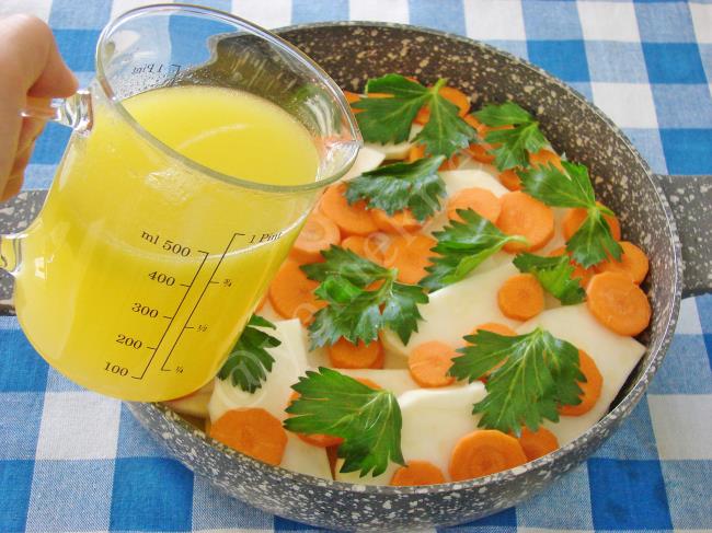 Portakallı Kereviz - Yapılışı (7/12) 