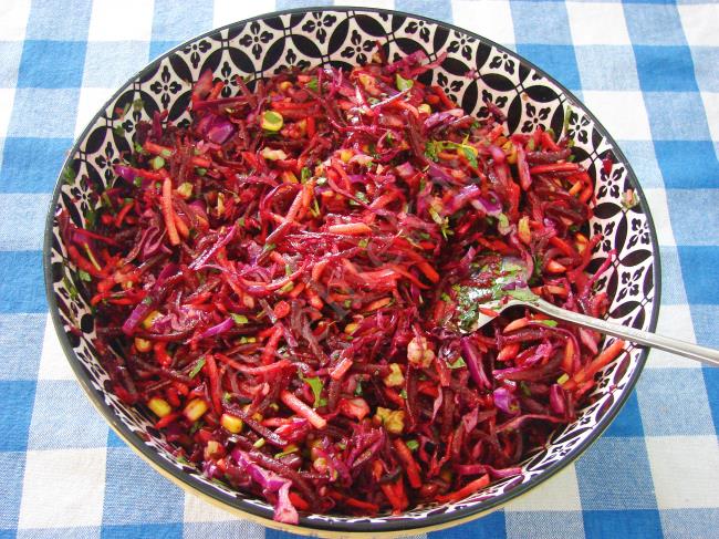 Antioksidan Salata - Yapılışı (6/8) 