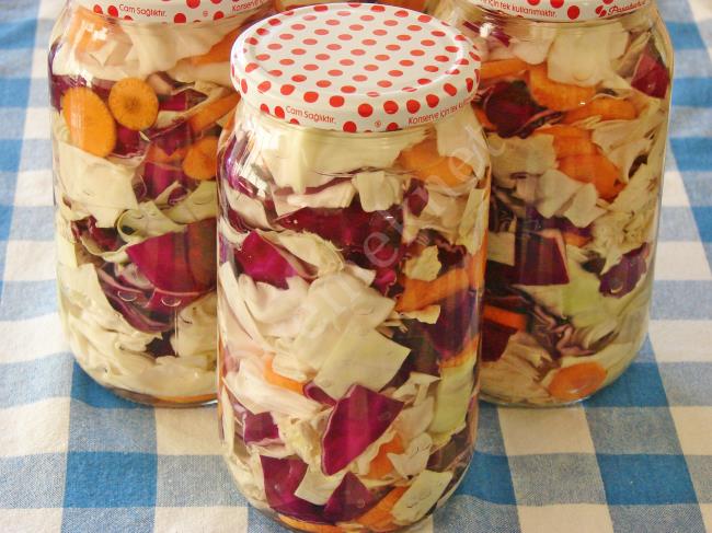 Probiyotik Lahana Turşusu - Yapılışı (9/12) 