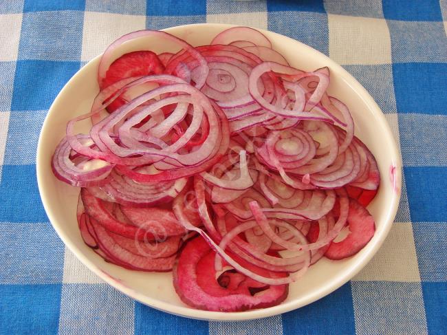 Vişneli Pancar Mezesi - Yapılışı (4/12) 