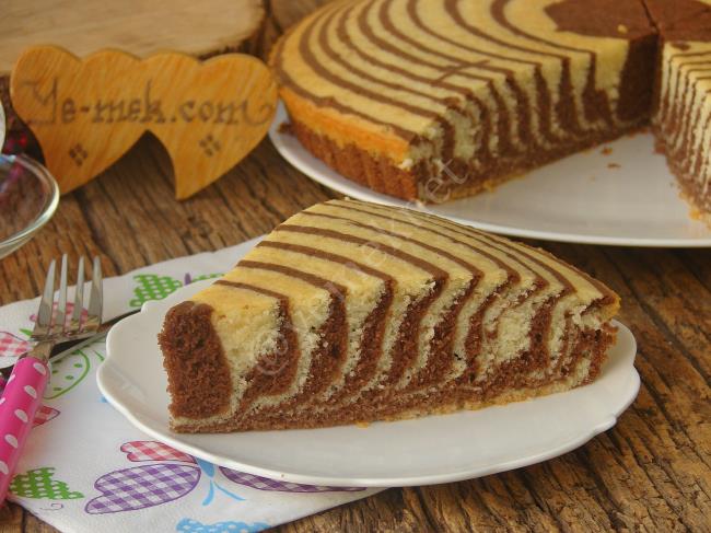 Zebra Kek - Yapılışı (12/12) 