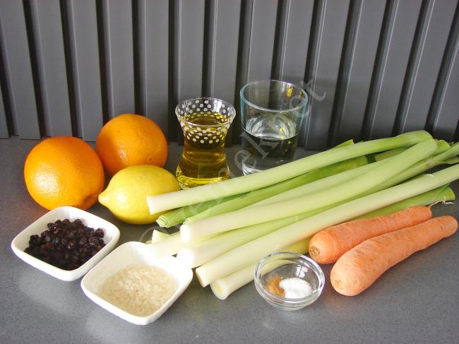 Girit Usulü Zeytinyağlı Pırasa - Yapılışı (1/8) 