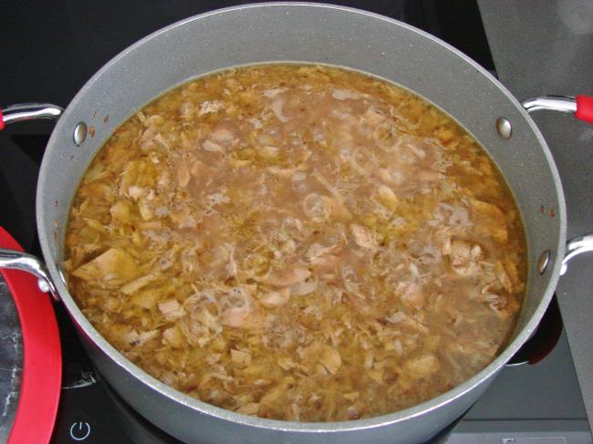 Midyesiz Midye Dolma Pilavı - Yapılışı (7/12) 