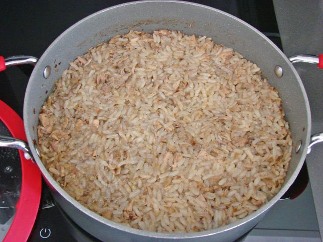 Midyesiz Midye Dolma Pilavı - Yapılışı (8/12) 