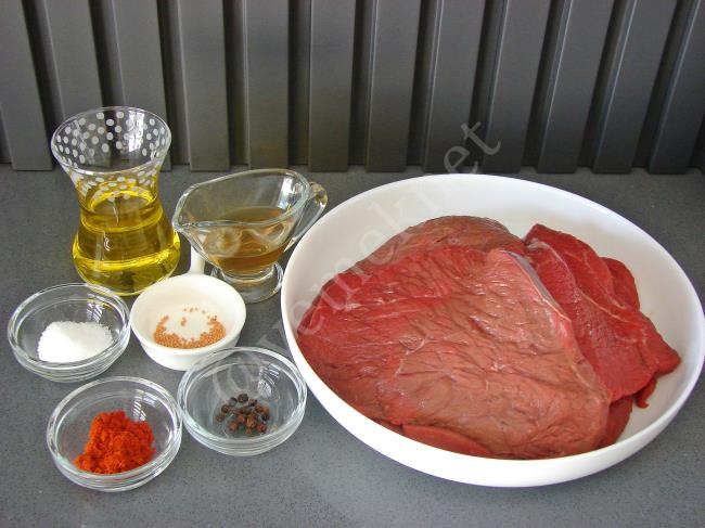 Sirke İle Et Marinesi - Yapılışı (1/8) 