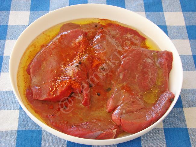 Sirke İle Et Marinesi - Yapılışı (5/8) 