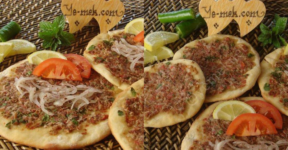 Ev Usulü Kıymalı Lahmacun Tarifi, Nasıl Yapılır? (Resimli) Yemek