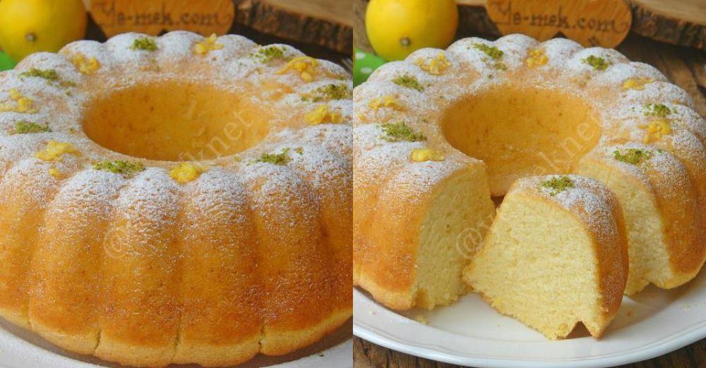 Limonlu Pamuk Kek Tarifi, Nasıl Yapılır? (Resimli) Yemek Tarifleri