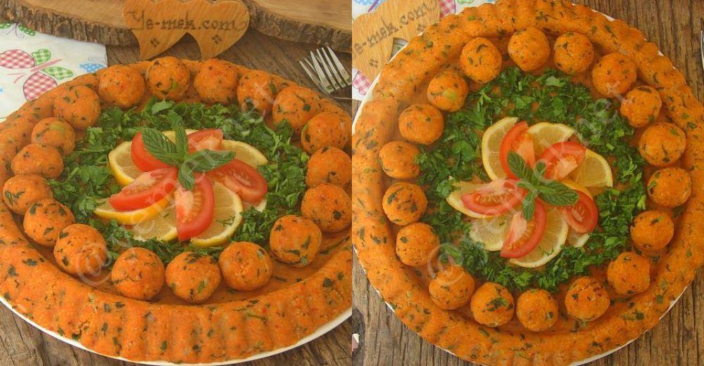 Tart Kalıbında Mercimek Köftesi Tarifi, Nasıl Yapılır? (Resimli