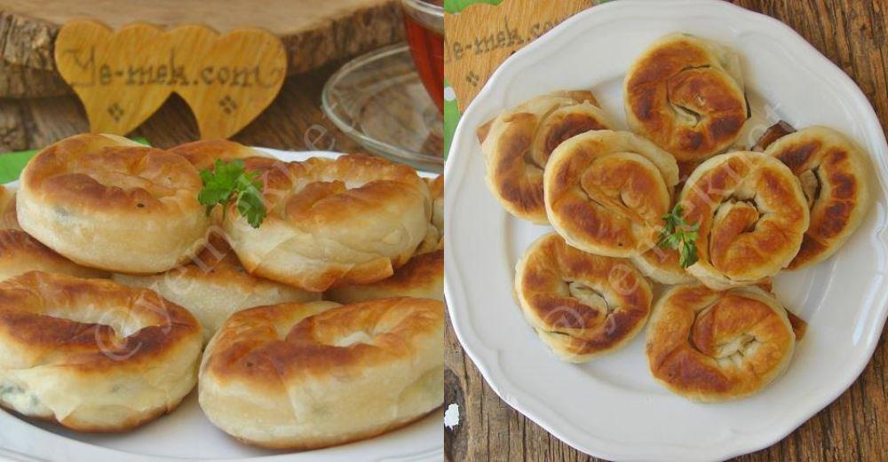 Tavada Peynirli Gül Böreği Tarifi, Nasıl Yapılır? (Resimli) Yemek